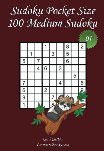 Sudoku Pocket Size - Medium Level - N°1: 100 Medium Sudoku Puzzles – to take everywhere – Pocket Size (4”x6”)